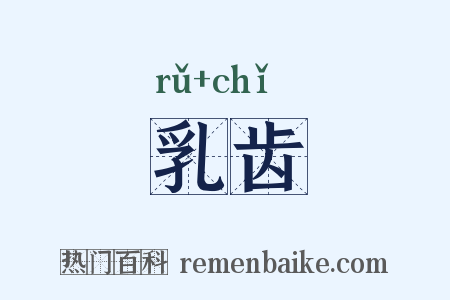 乳齿是什么意思的图片
